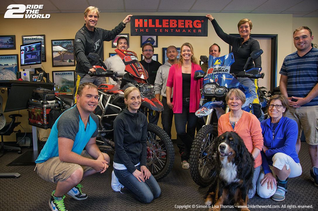Celebrating with the Hillberg team at their US offices in Seattle