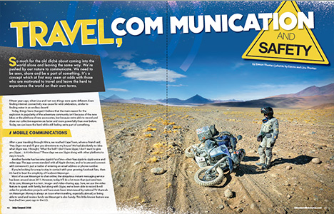 ADVMoto Travel communication